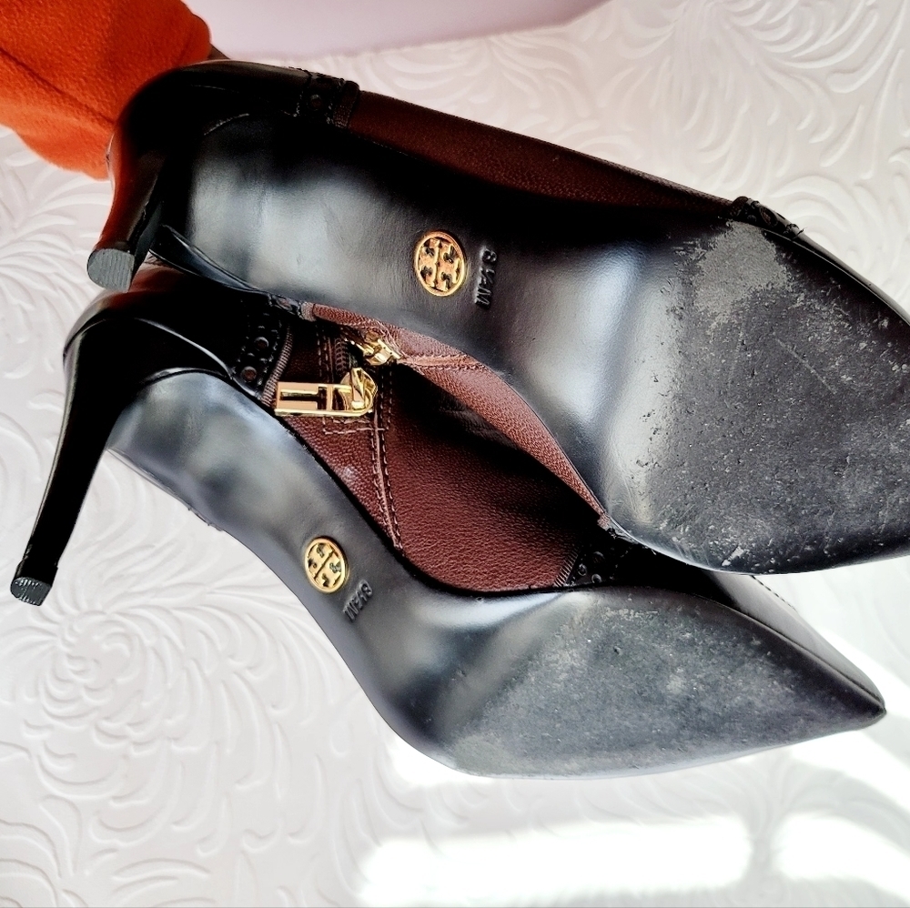 Tory Burch Booties Tie tip Bootie 8 1/2 M - Picture 6 of 16